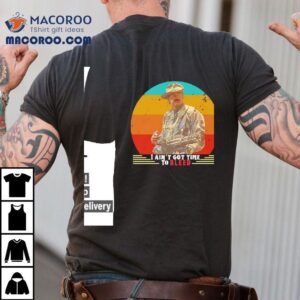 Jesse Ventura I Ain T Got Time To Bleed Vintage Tshirt