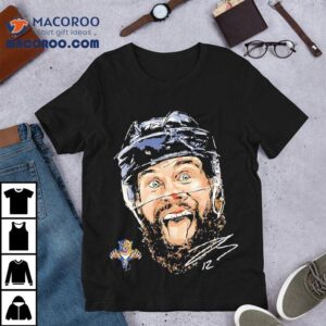 Jonah Gadjovich Big Face Florida Panthers Signature Tshirt