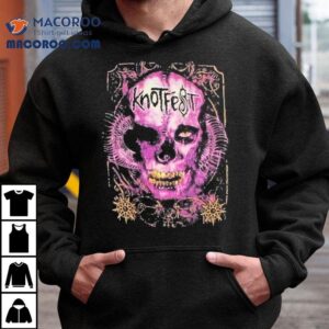 Knotfest Composite Skull Roadshow Tour Tshirt