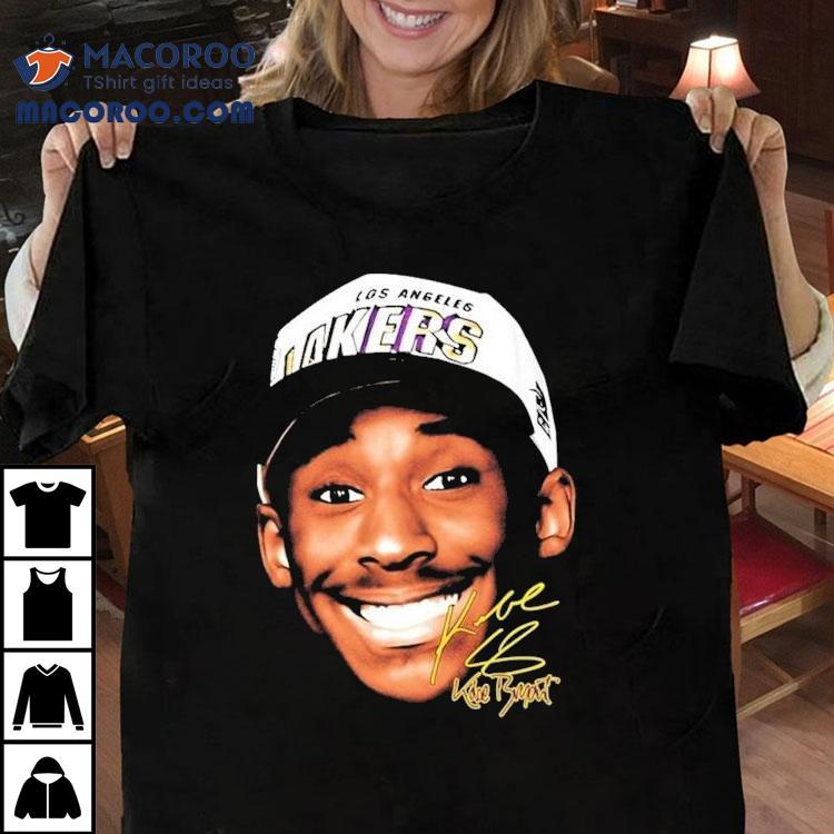 Kobe Bryant Draft Day Big Head Face Los Angeles Lakers Shirt Kobe Bryant Draft Day Big Head Face Los Angeles Lakers Shirt