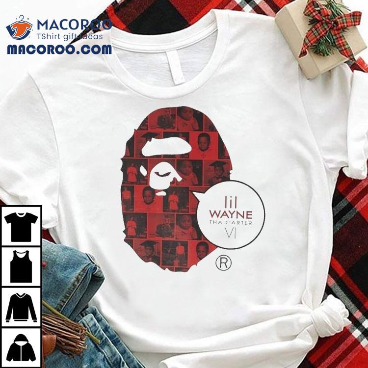  Lil Wayne Tha Carter Vi Album X Bape Tshirt