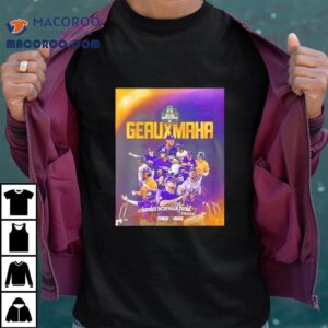 Lsu Tigers Baseball Ncaa College World Series Omaha Geauxmaha Tshirt