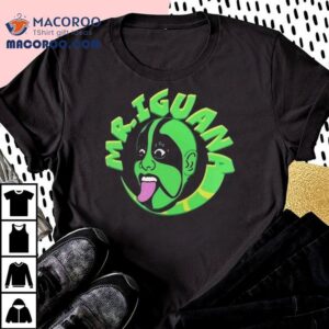 Mr Iguana Aaa Wwe Logo Tshirt
