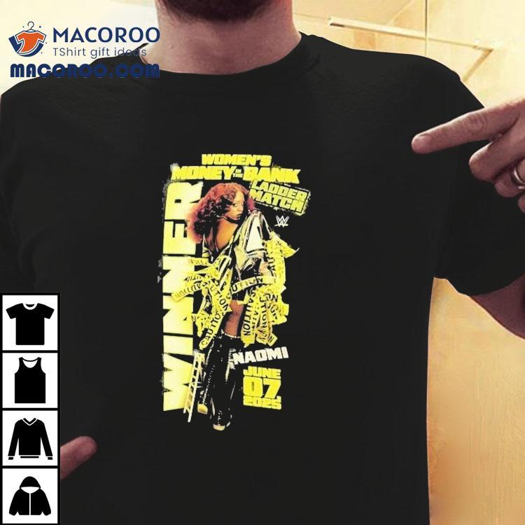  Naomi Money In The Bank  Match Winner Wwe Tshirt