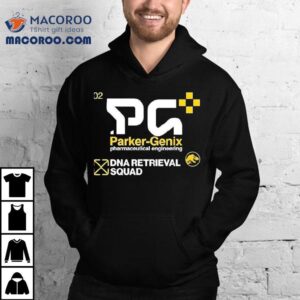 Parker Genix Pharmaceutical Engineering Dna Retrieval Squad Tshirt