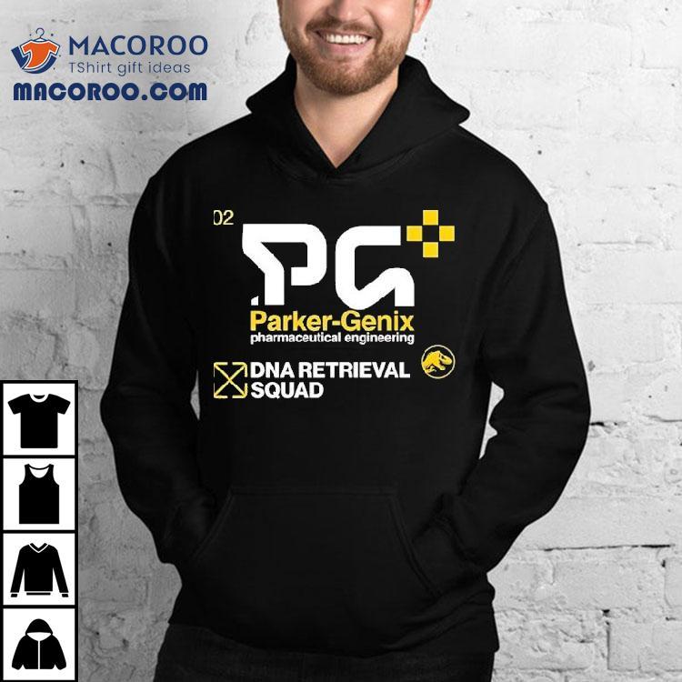 Parker Genix Pharmaceutical Engineering Dna Retrieval Squad Shirt Parker Genix Pharmaceutical Engineering Dna Retrieval Squad Shirt