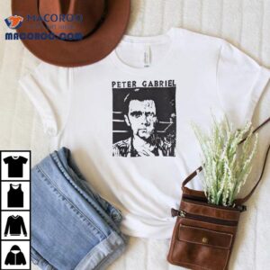 Peter Gabriel Two Face Tshirt