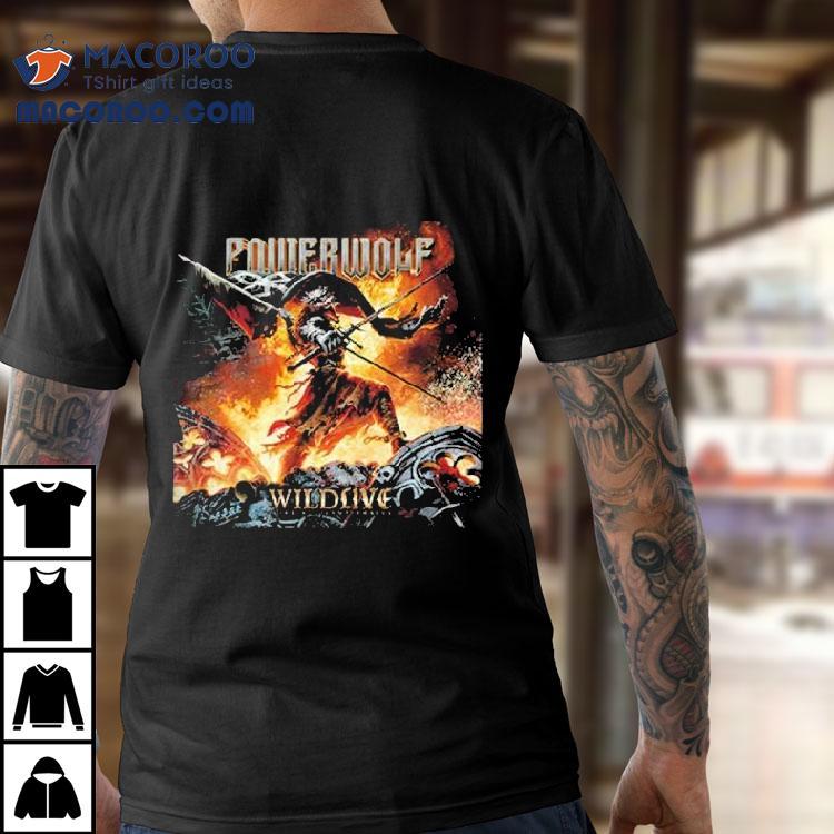 Powerwolf Wildlife Live At Olympiahalle In Munich On March 6 2026 Shirt Powerwolf Wildlife Live At Olympiahalle In Munich On March 6 2026 Shirt