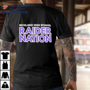 Richland High School Raider Nation Tshirt