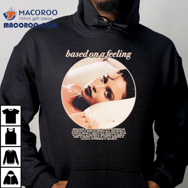 Sabrina Claudio Pillow Based On A Feeling 2022 Tour Shirt Sabrina Claudio Pillow Based On A Feeling 2022 Tour Shirt