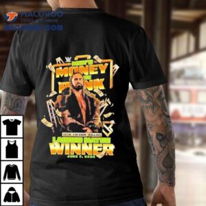 Seth Rollins Money In The Bank Men S Match Winner Tshirt
