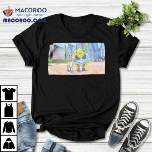 Shrek And Donkey Photo Shirt