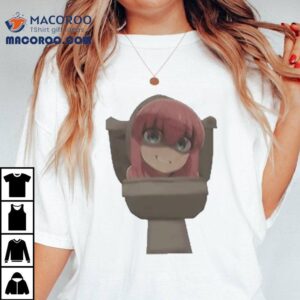 Skibidi Bocchi Anime In Toilet Bocchi The Rock! Shirts
