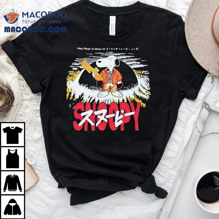 Snoopy Neo Tokyo Is About To Explode Shirt Snoopy Neo Tokyo Is About To Explode Shirt