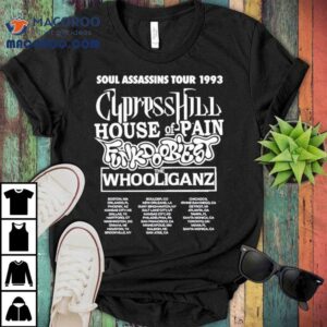 Soul Assassins Tour Dates Tshirt