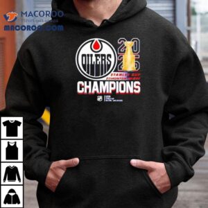 Stanley Cup Final Champions Edmonton Oilers Tshirt
