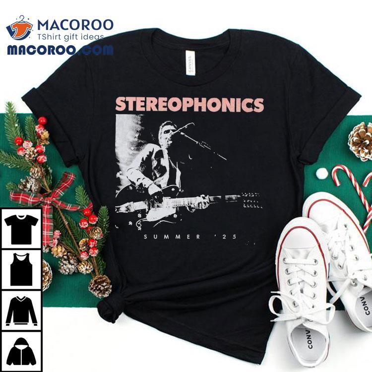 Stereophonics Summer ’25 Tour Shirt Stereophonics Summer ’25 Tour Shirt