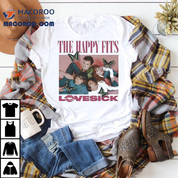  The Happy Fits Lovesick Logo Photo Tshirt