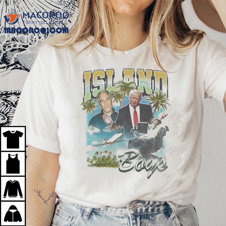  Trump Stephen Hawking And Jeffrey Epstein Island Boys Tshirt