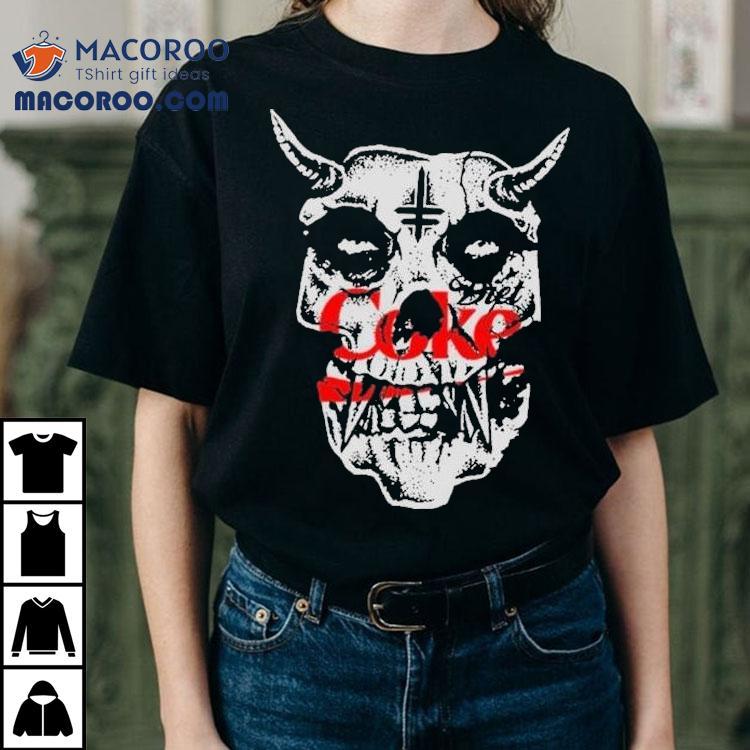Twitching Tongues Diet Coke Skull Shirt Twitching Tongues Diet Coke Skull Shirt
