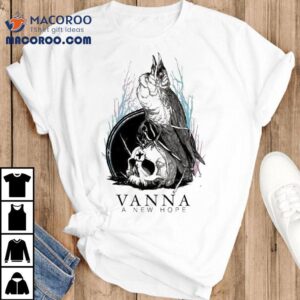 Vanna A New Hope Skull Crow Shirt