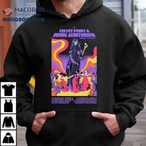 Velvet Penny Swing Auditorium Summer Tour 2025 Dates Shirt