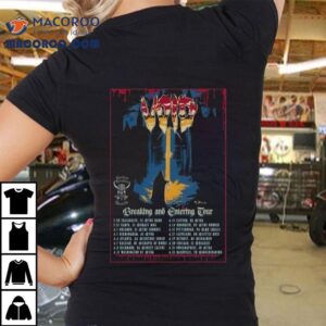 Void Breaking And Entering Tour 2025 Dates Shirt