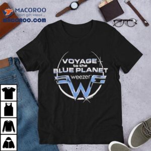 Voyage To The Blue Planet Weezer Logo Shirt