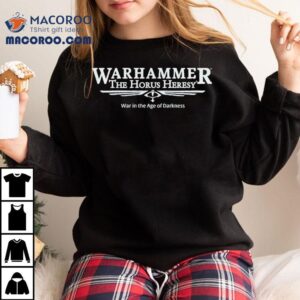 Warhammer The Horus Heresy War In The Age Of Darkness Logo Shirt