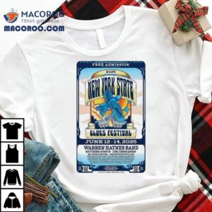 Warren Haynes Blues Festival Jun 12-14 2025 New York State Shirt
