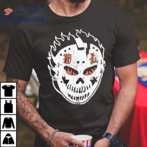Warren Lotas Fiery Glare Mask Shirt