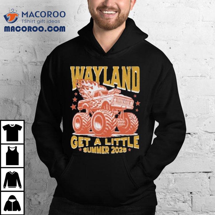 Wayland Get A Little Summer 2025 Tour Monster Truck Shirt 2 Wayland Get A Little Summer Tour Monster Truck Tshirt