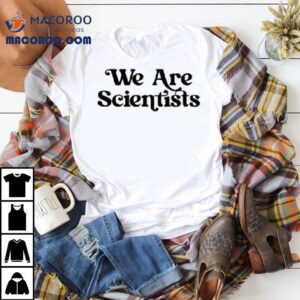 We Are Scientists Logo Shirt