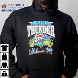 Western Conference Oklahoma City Thunder 2008 Shirt