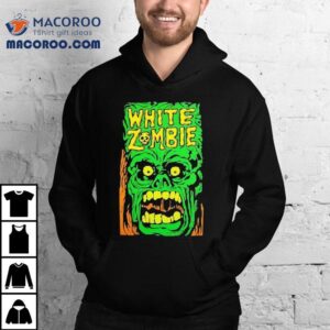 White Zombie Monster Yell Shirt