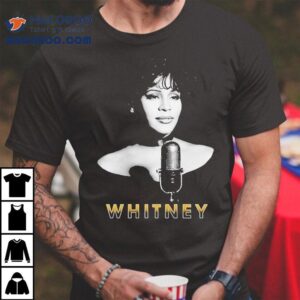 Whitney Houston Microphone Shirt