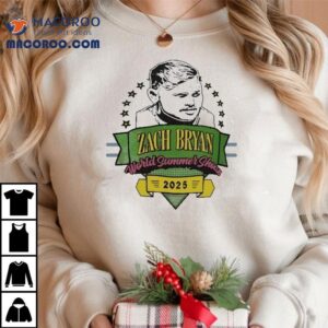 Zach Bryan World Summer Show 2025 Head Faces Shirt