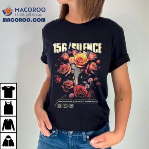 156 Silence People Watching Flower Eyes Shirt