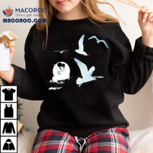 1989 Seagull Boxy Cherry Lips Crystal Skies Shirt