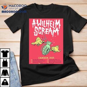 A Wilhelm Scream Live Concert Canada 2025 Tour Dates Fish Shirt