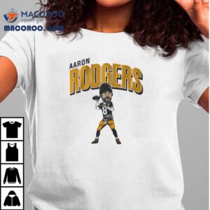 Aaron Rodgers Pittsburgh Slers Football Cartoon Shirt