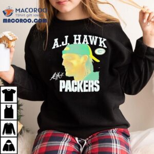 Aj Hawk Green Bay Packers Signature Shirt