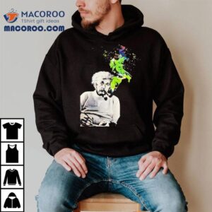 Albert Einstein Smoking Colors Shirt