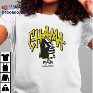 Alex Pereira Poatan Hands Of Stone Chama Block Shirt