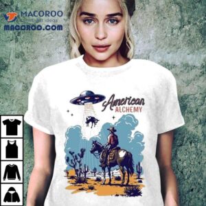 American Alchemy Cowboy Ufo Shirt