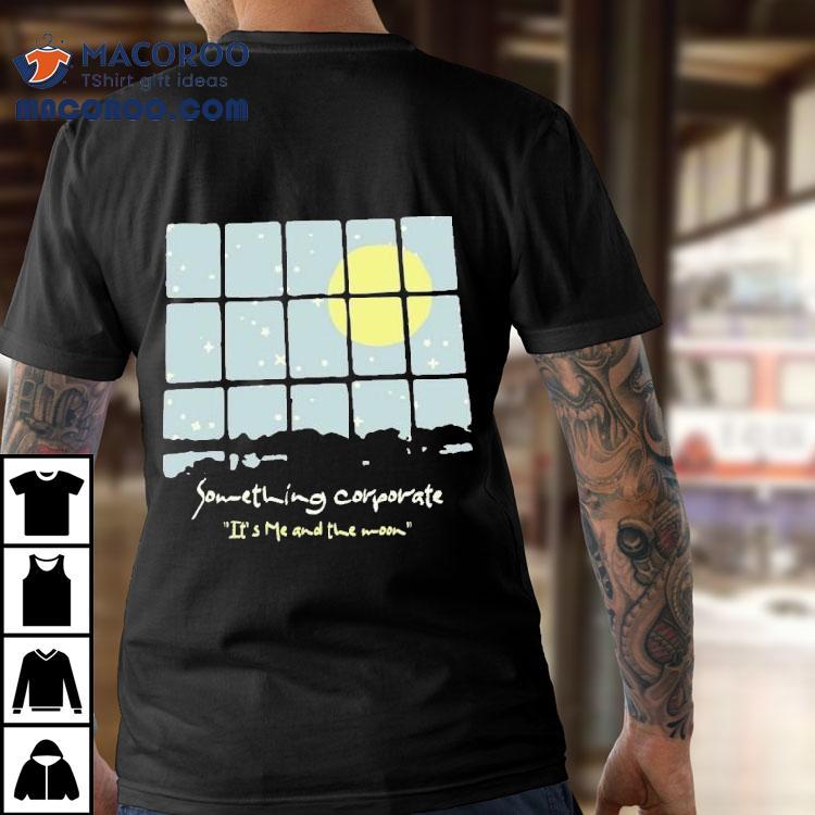 Andrew Mcmahon Something Corporate Me And The Moon Shirt Andrew Mcmahon Something Corporate Me And The Moon Shirt