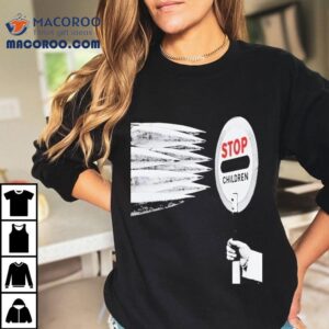 Anti Nuclear Movement House X Peter Kennard Stop Children Shirt