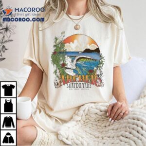 Archer Surfboards Colour Manly Beach Australia Parrot Shirt