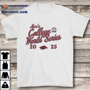 Arkansas Razorbacks Ncaa Baseball Men S College World Series Tshirt