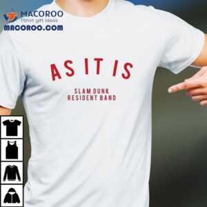 As It Is Slamdunk Resident Band Shirt